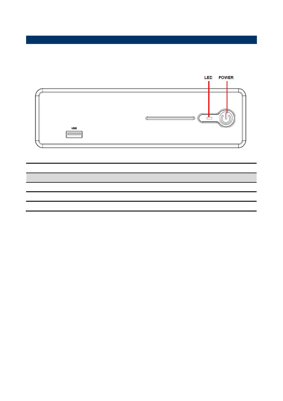 System overview, Front view | Avalue EPC-KA User Manual | Page 7 / 17