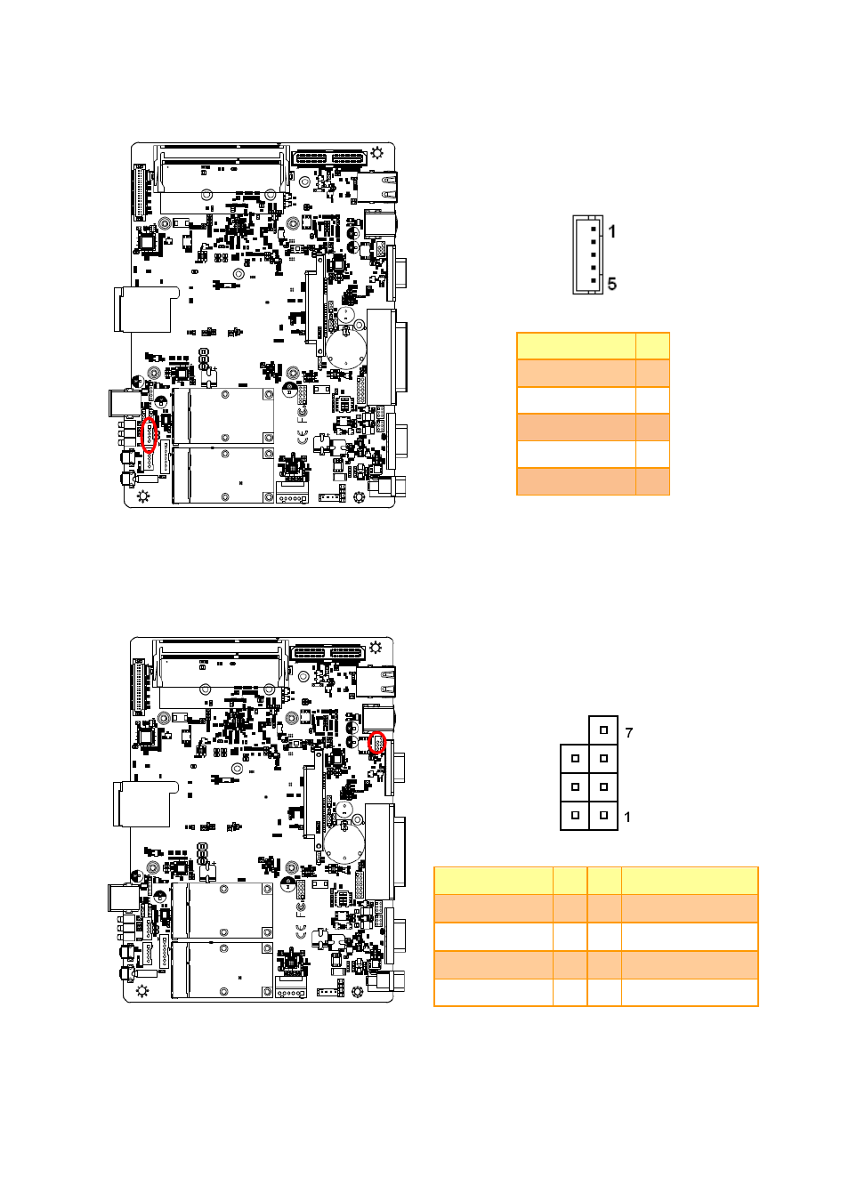 Lcd inverter connector (jbkl1), Spi connector (spi1) | Avalue ERS-BYTE-10COM User Manual | Page 23 / 30