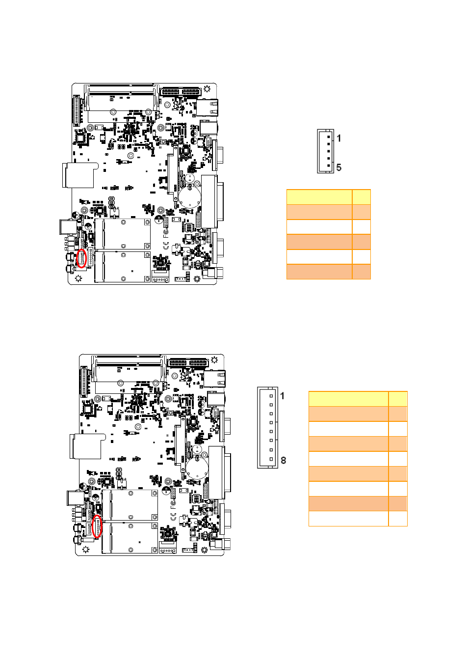 Front panel connector 1 (cn1), Front panel connector 2 (cn2) | Avalue ERS-BYTE-10COM User Manual | Page 24 / 30