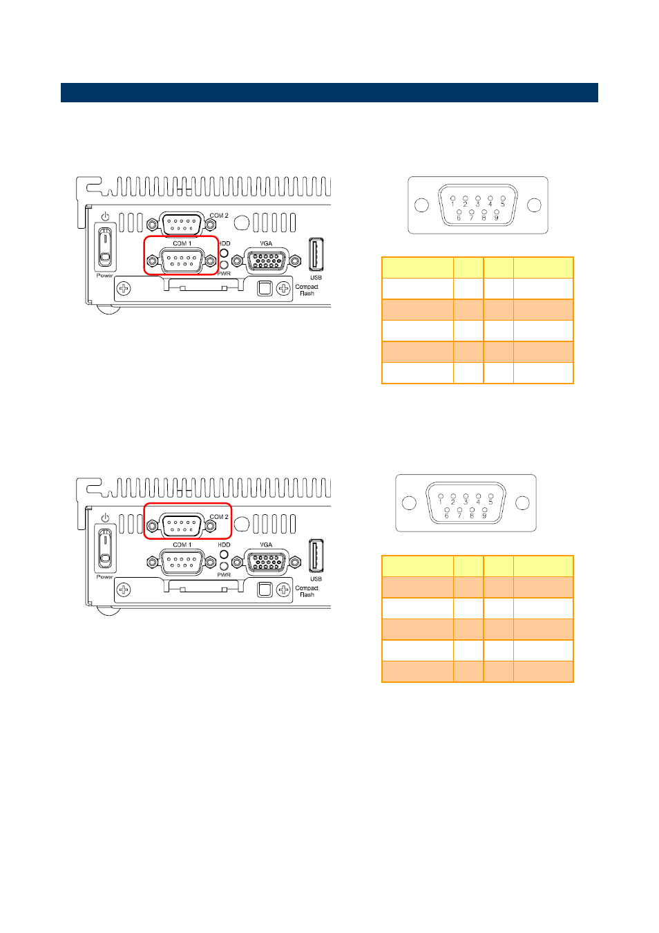 2 ers-a50m connector mapping | Avalue ERS-A50M User Manual | Page 10 / 12