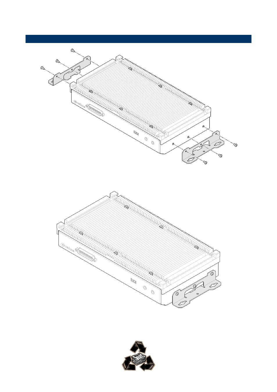 4 installing mounting bracket (optional), Ers cdv 12 ers cdv quick reference guide | Avalue ERS-CDV User Manual | Page 12 / 12