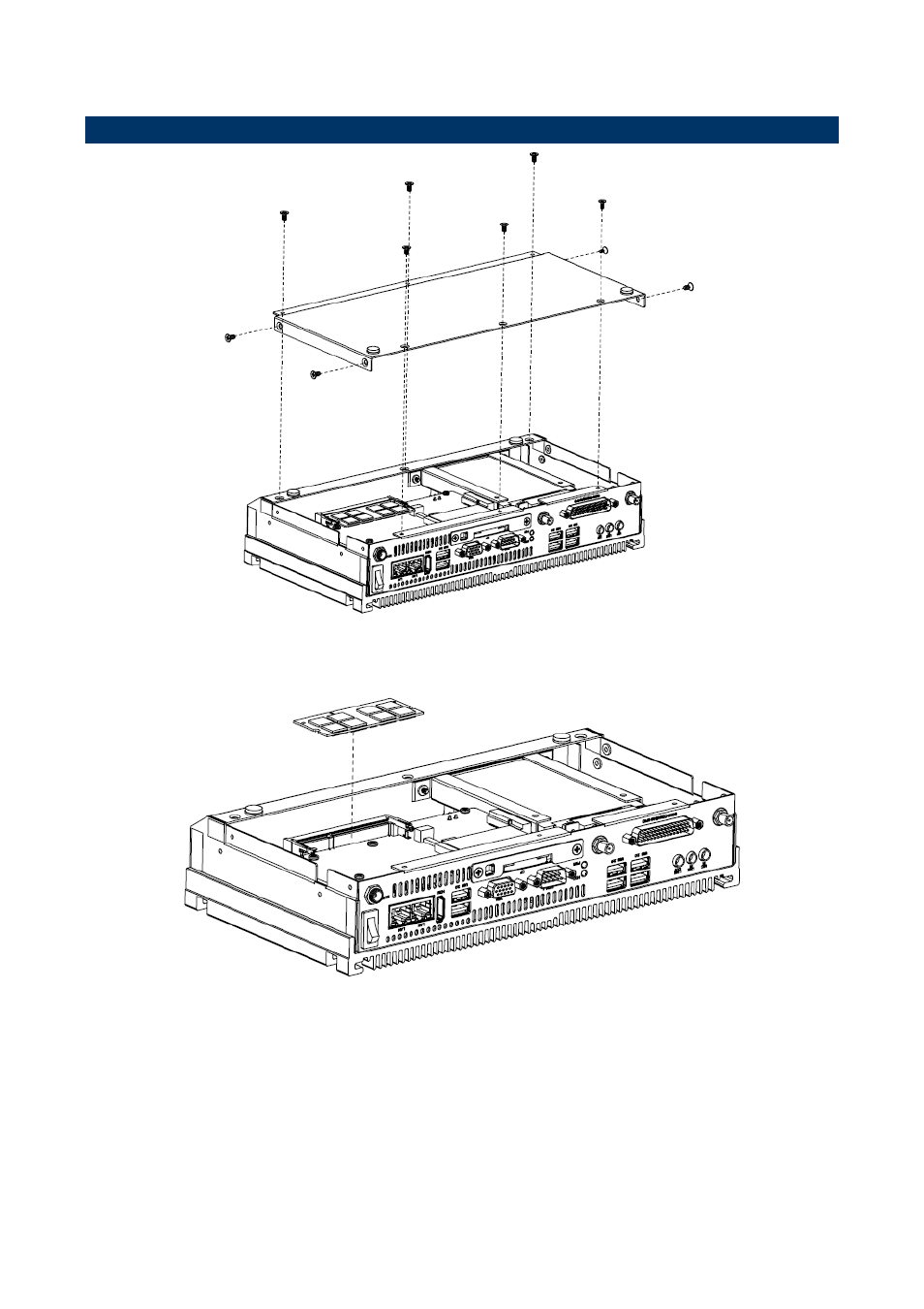 Installing hard disk & memory | Avalue ERS-BYT User Manual | Page 12 / 14