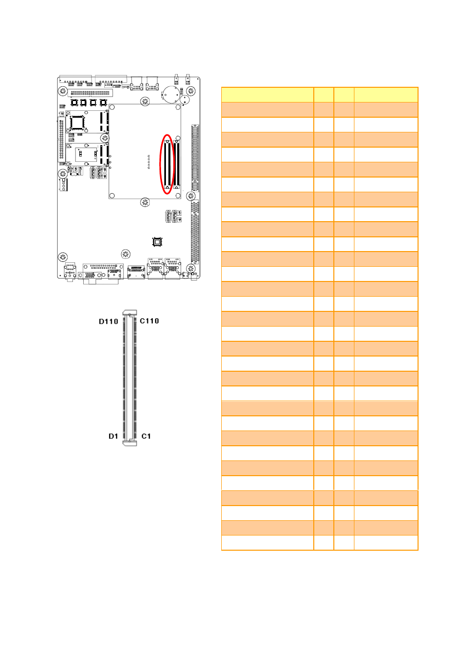 Com express connector 2 (cn1b) | Avalue EPS-QM87 User Manual | Page 22 / 35