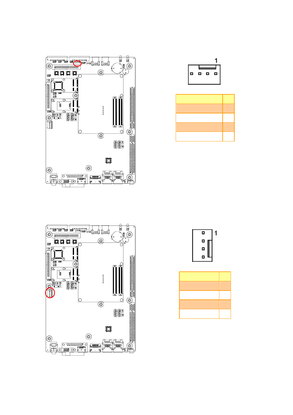 System fan connector (sfan1), Power connector (pwr1) | Avalue EPS-QM87 User Manual | Page 26 / 35