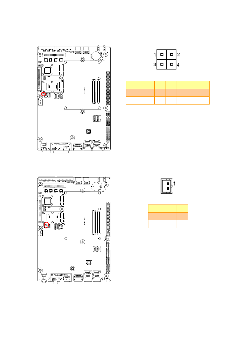 Intel front panel connector (intbtn1), Chassis intrusion connector (caseopen1) | Avalue EPS-QM87 User Manual | Page 29 / 35