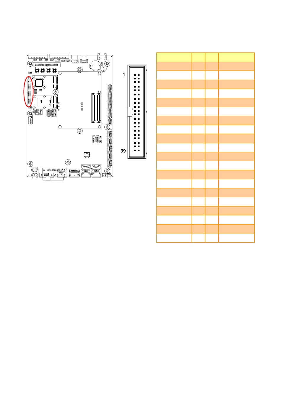 Serial port 1-4 connector (com1-4) | Avalue EPS-QM87 User Manual | Page 30 / 35