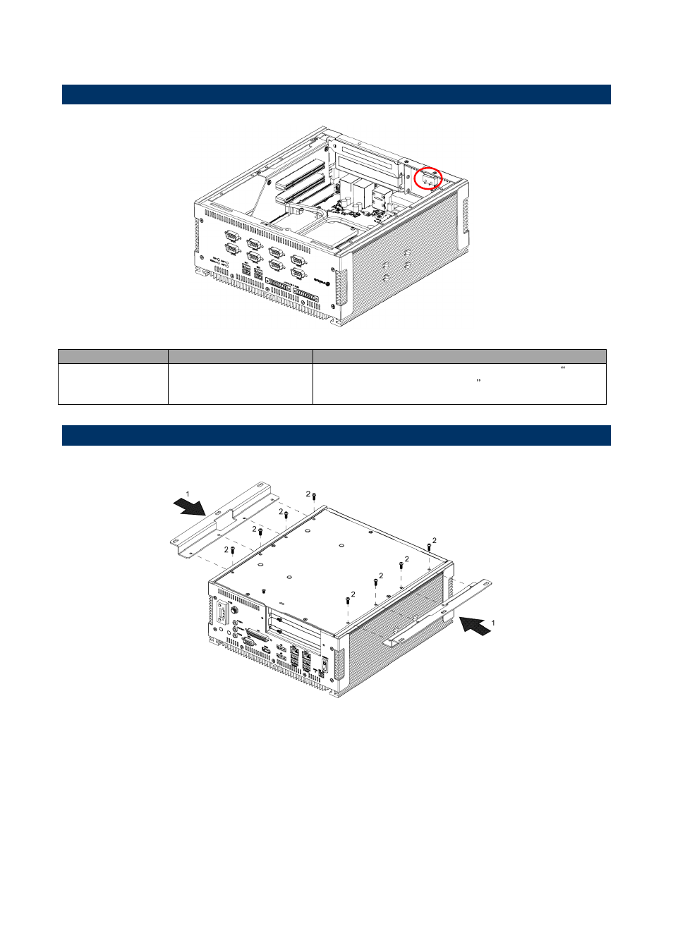 Installing mounting brackets (eps-qm87), 7 installing mounting brackets (eps-qm87) | Avalue EPS-QM87 User Manual | Page 33 / 35