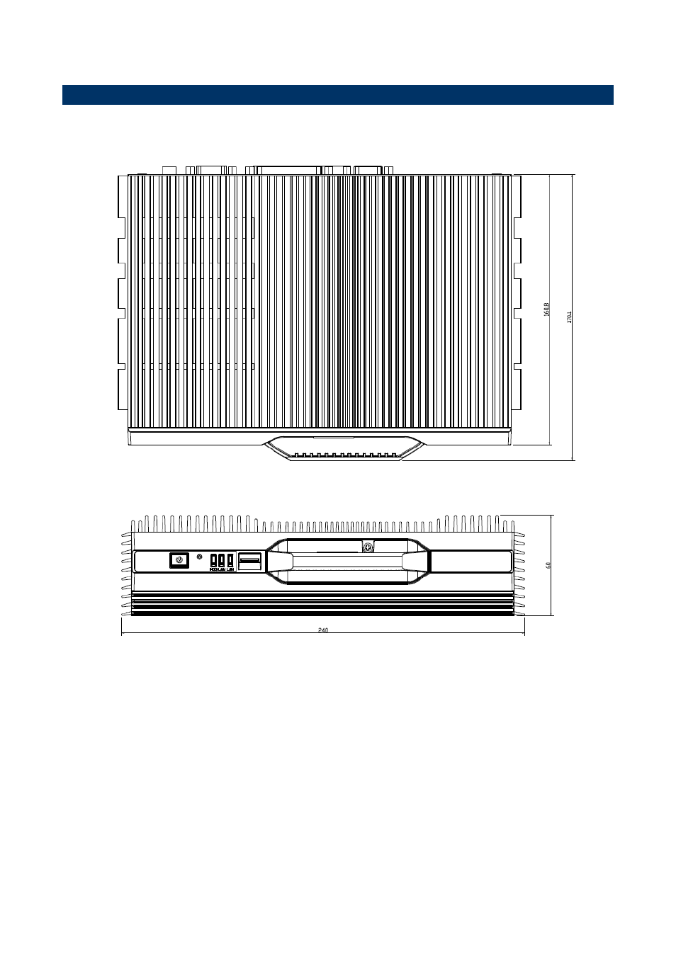 System overview, Front & top view | Avalue EMS-BYT User Manual | Page 11 / 85