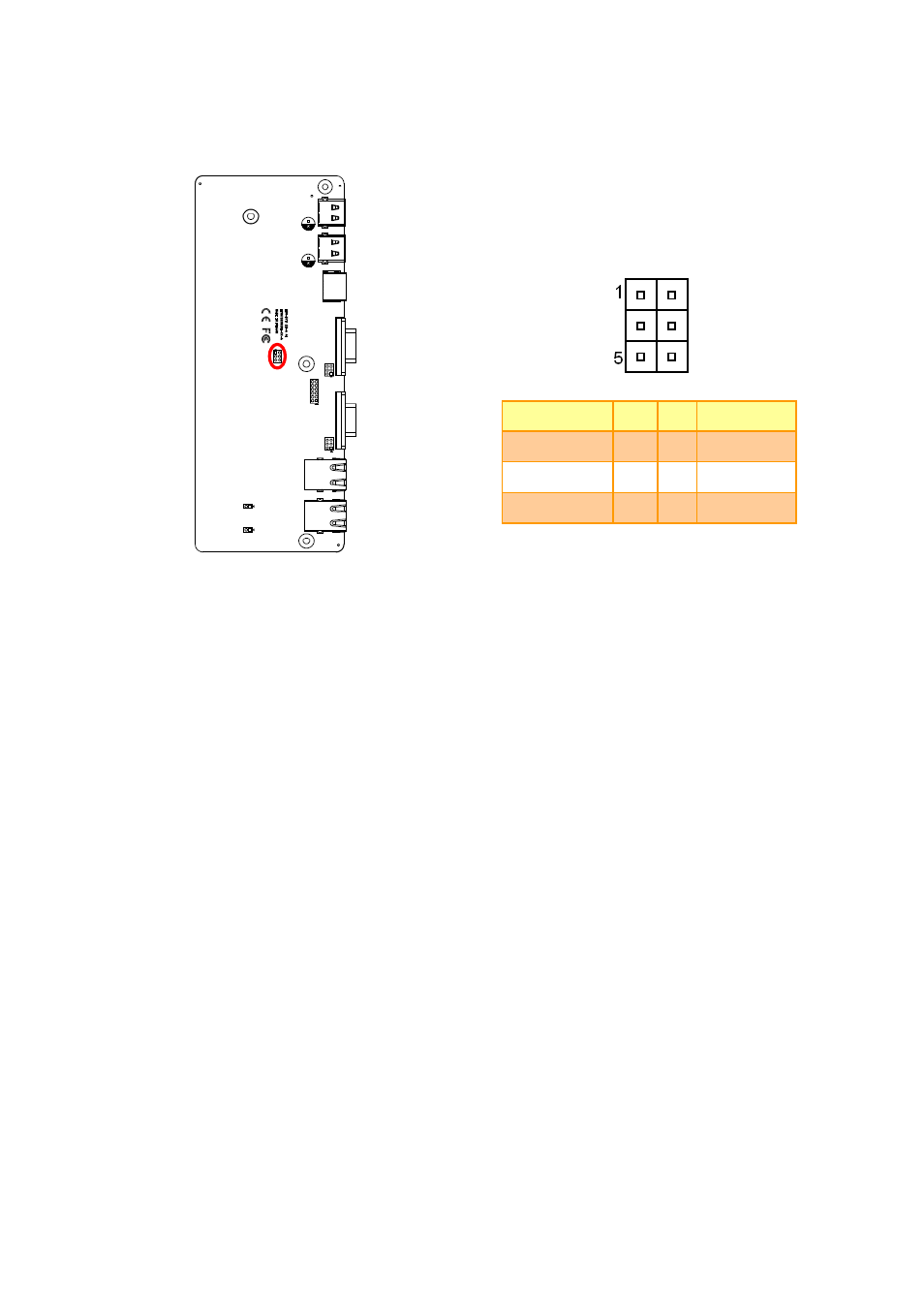 Smbus of tca9555 address setting (ojp1) | Avalue EMS-BYT User Manual | Page 43 / 85