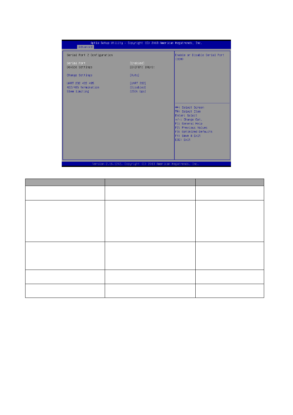 2 serial port 2 configuration | Avalue EMS-BYT User Manual | Page 55 / 85