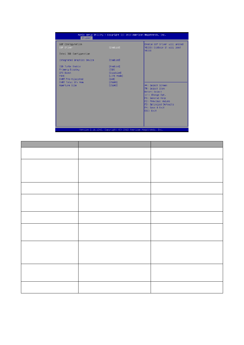 1 intel igd configuration | Avalue EMS-BYT User Manual | Page 69 / 85