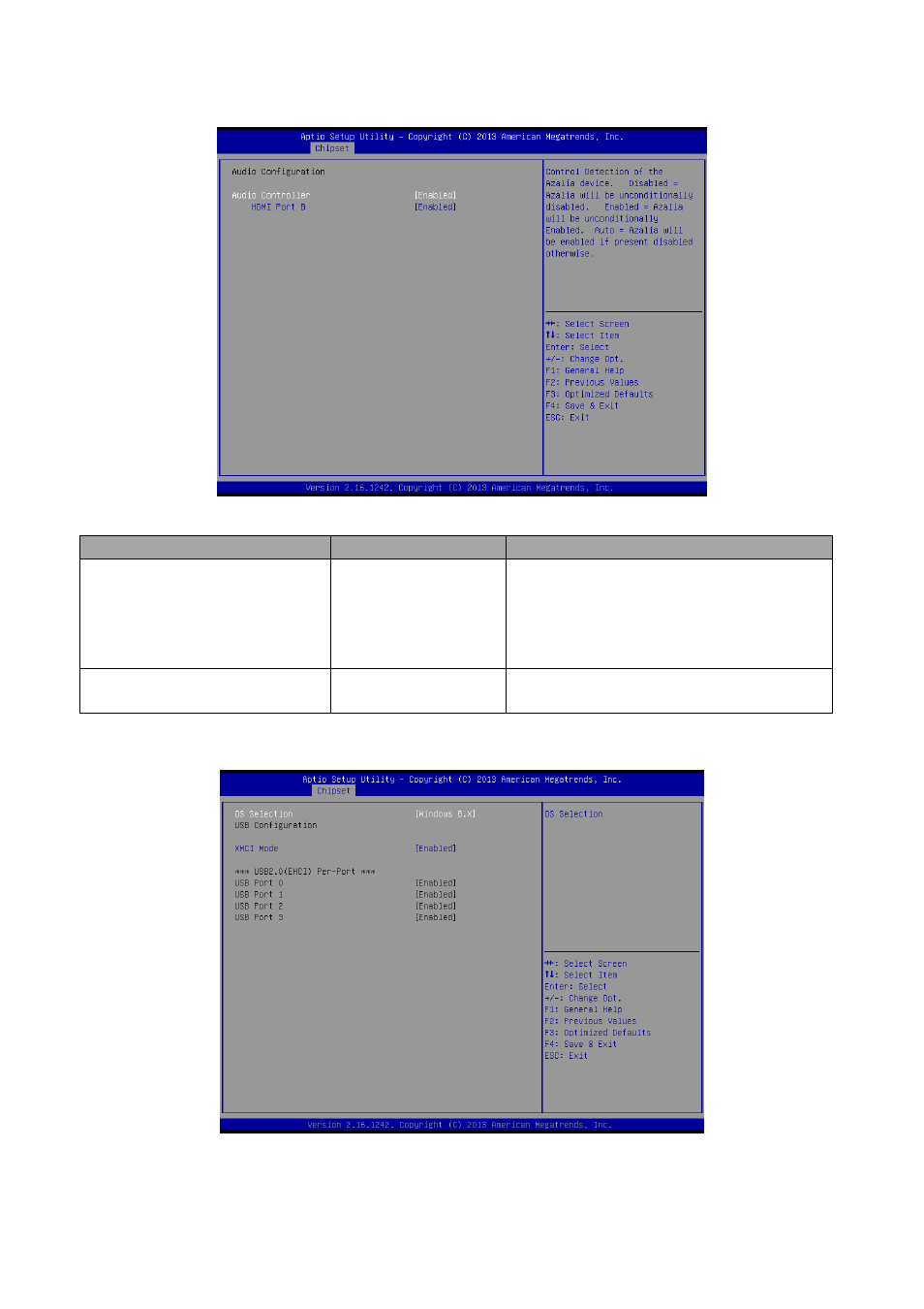 1 azalia hd audio, 2 usb configuration | Avalue EMS-BYT User Manual | Page 72 / 85