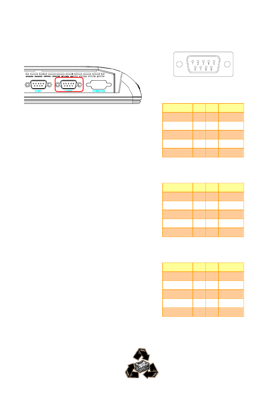 External serial port 2 connector (com2) | Avalue RITY102 User Manual | Page 11 / 11