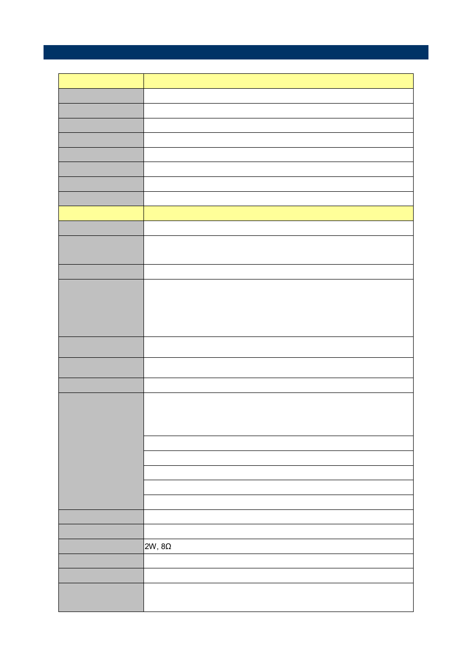 System specifications, 3 system specifications | Avalue RITY102 User Manual | Page 5 / 11