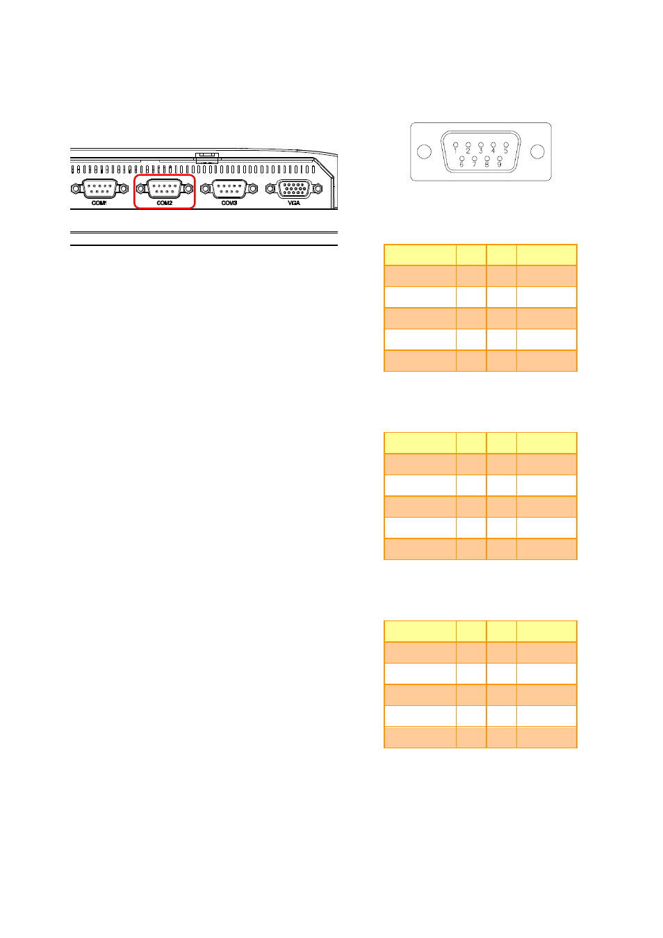 External serial port 2 connector (com2) | Avalue RITY152 User Manual | Page 12 / 15