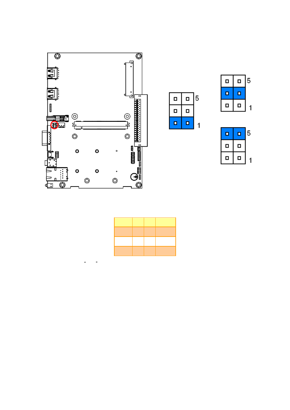 Com1 dsub_ 9 signal selector (jri1) | Avalue OPM-CDV User Manual | Page 12 / 20