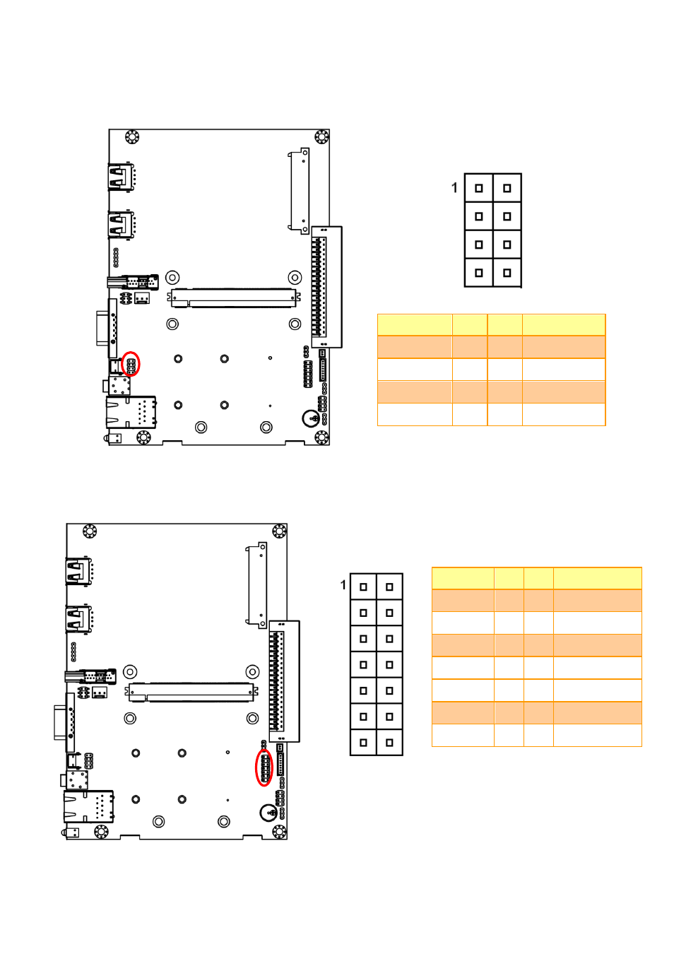 Audio connector (jaud1), Lpc connector (jlpc1) | Avalue OPM-CDV User Manual | Page 14 / 20