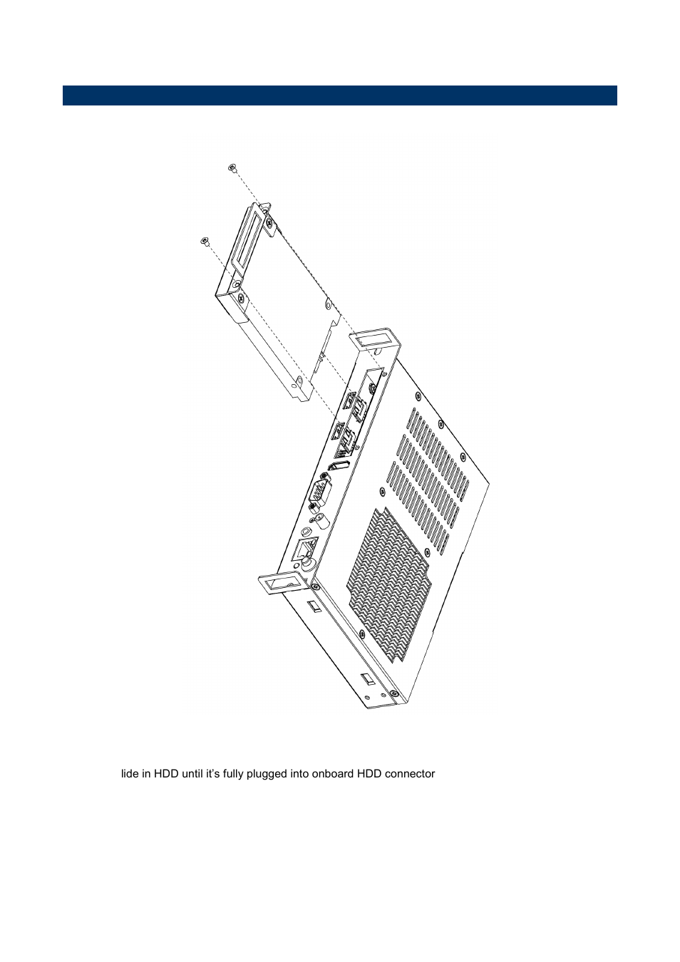 Installing hard disk (opm-cdv), 5 installing hard disk (opm-cdv) | Avalue OPM-CDV User Manual | Page 19 / 20