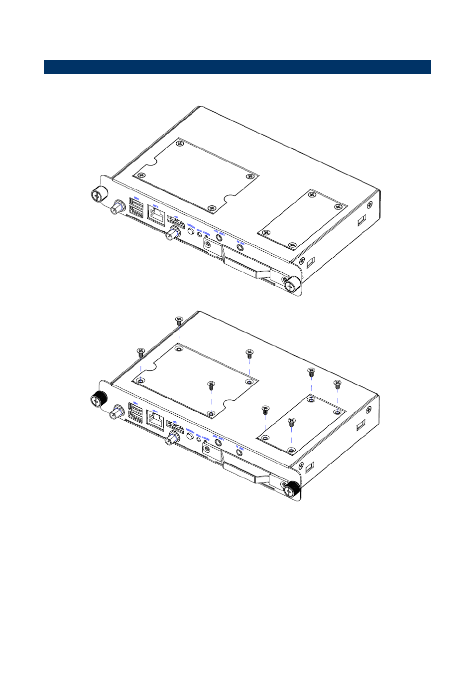 Installing memory & half size mini pci-e device | Avalue SOPM-QM87 User Manual | Page 10 / 11