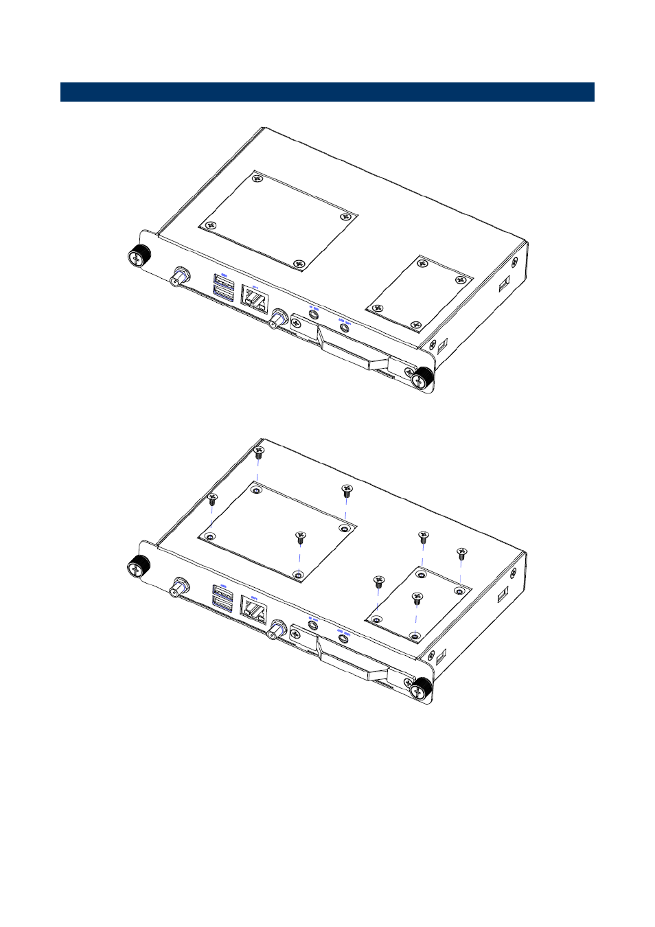 Installing memory & half size mini pci-e device | Avalue SOPM-HM65 User Manual | Page 9 / 12