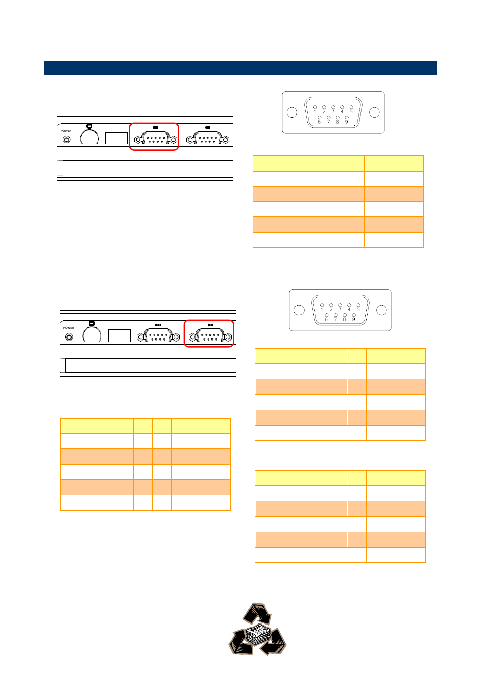 Aid-173shw connector mapping, Serial port 1 connector (com1), Serial port 2 connector (com2) | 1 aid-173shw connector mapping | Avalue AID-173SHW User Manual | Page 10 / 10
