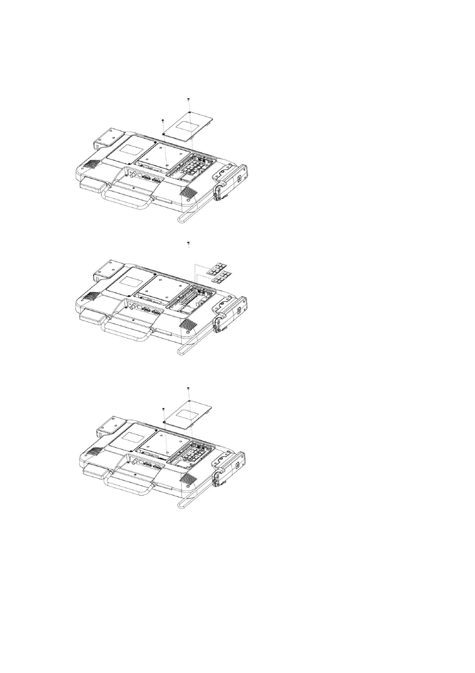 1 adding/removing/replacing memory, 2 removing and replacing the wireless card | Avalue AID-173SHR User Manual | Page 37 / 42