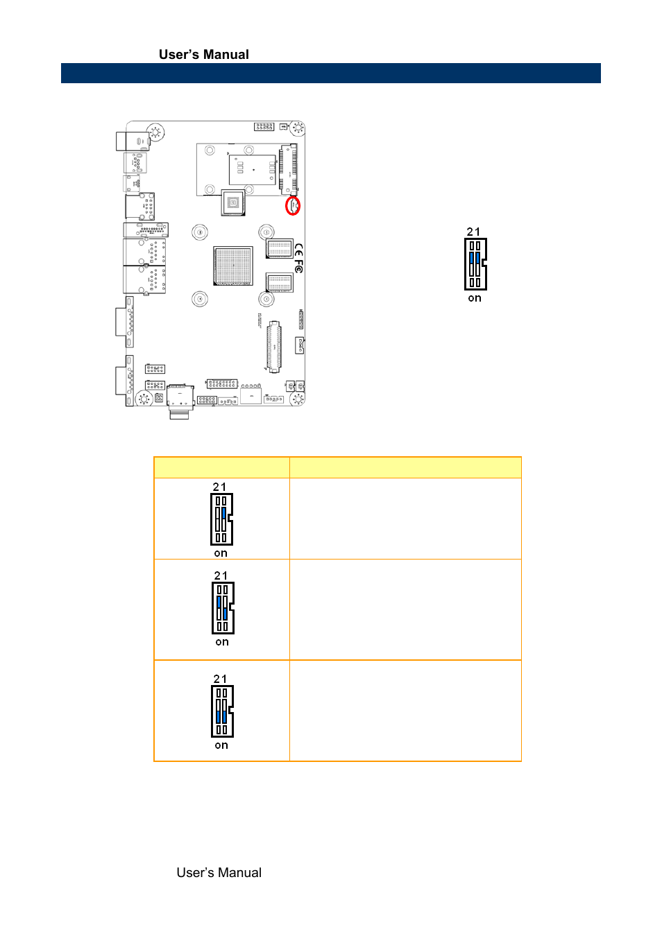 Setting jumpers & connectors, Boot mode selector (jbtsl1), 3 setting jumpers & connectors | Avalue ACP-IMX6POS User Manual | Page 16 / 31