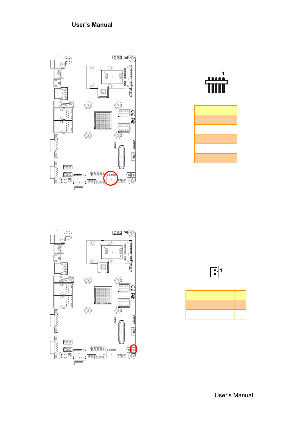 Touch panel connector (jtp1), Speaker connector 1 (jspk1) | Avalue ACP-IMX6POS User Manual | Page 19 / 31