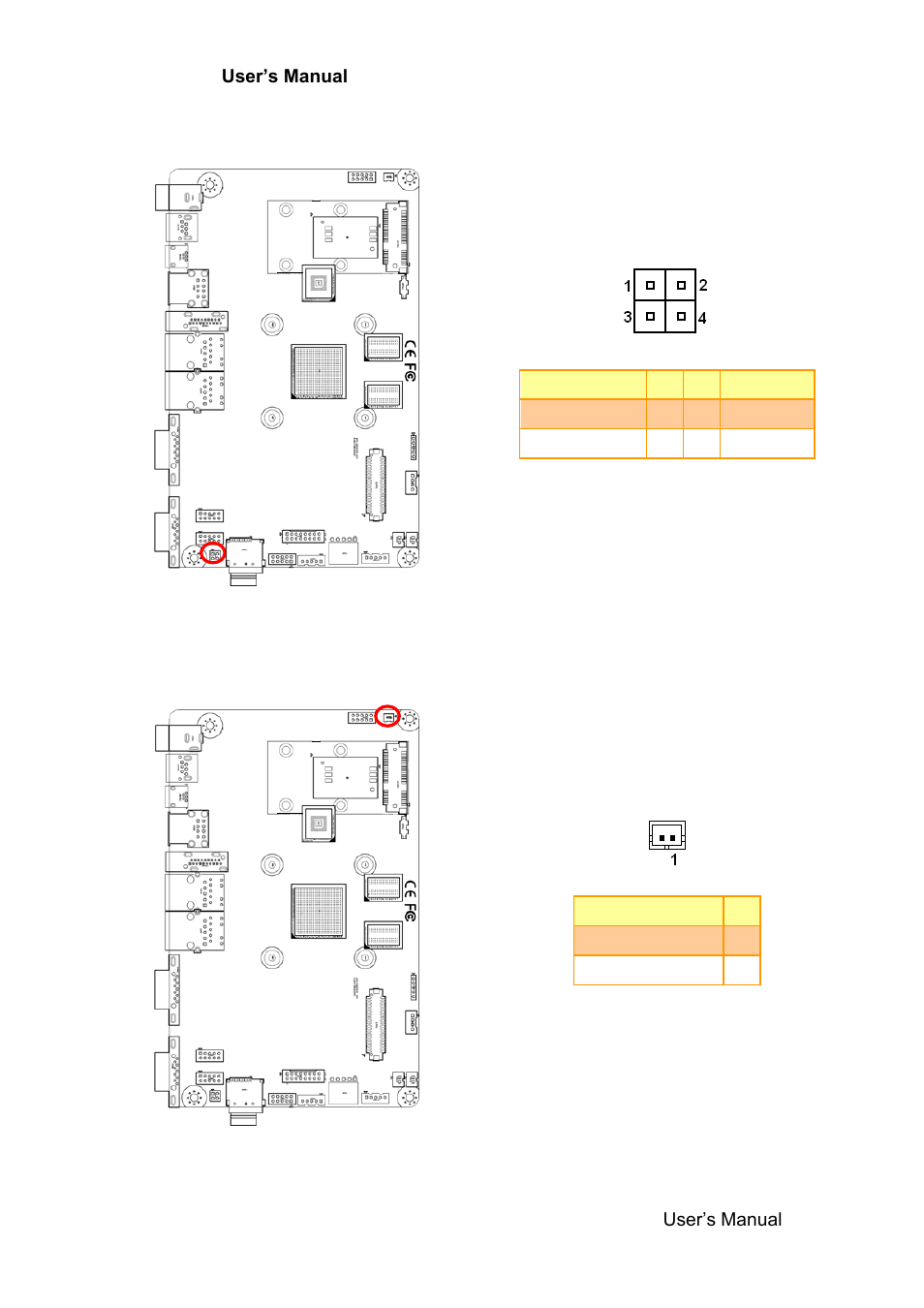 Debug uart connector (juart1), Battery holder (bat-1) | Avalue ACP-IMX6POS User Manual | Page 23 / 31