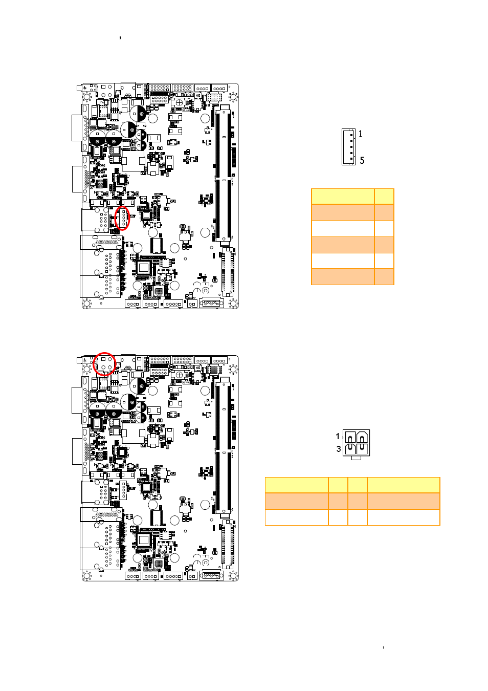 Usb connector (jusb1), Power connector (pwr1) | Avalue REV-SA01 User Manual | Page 21 / 43