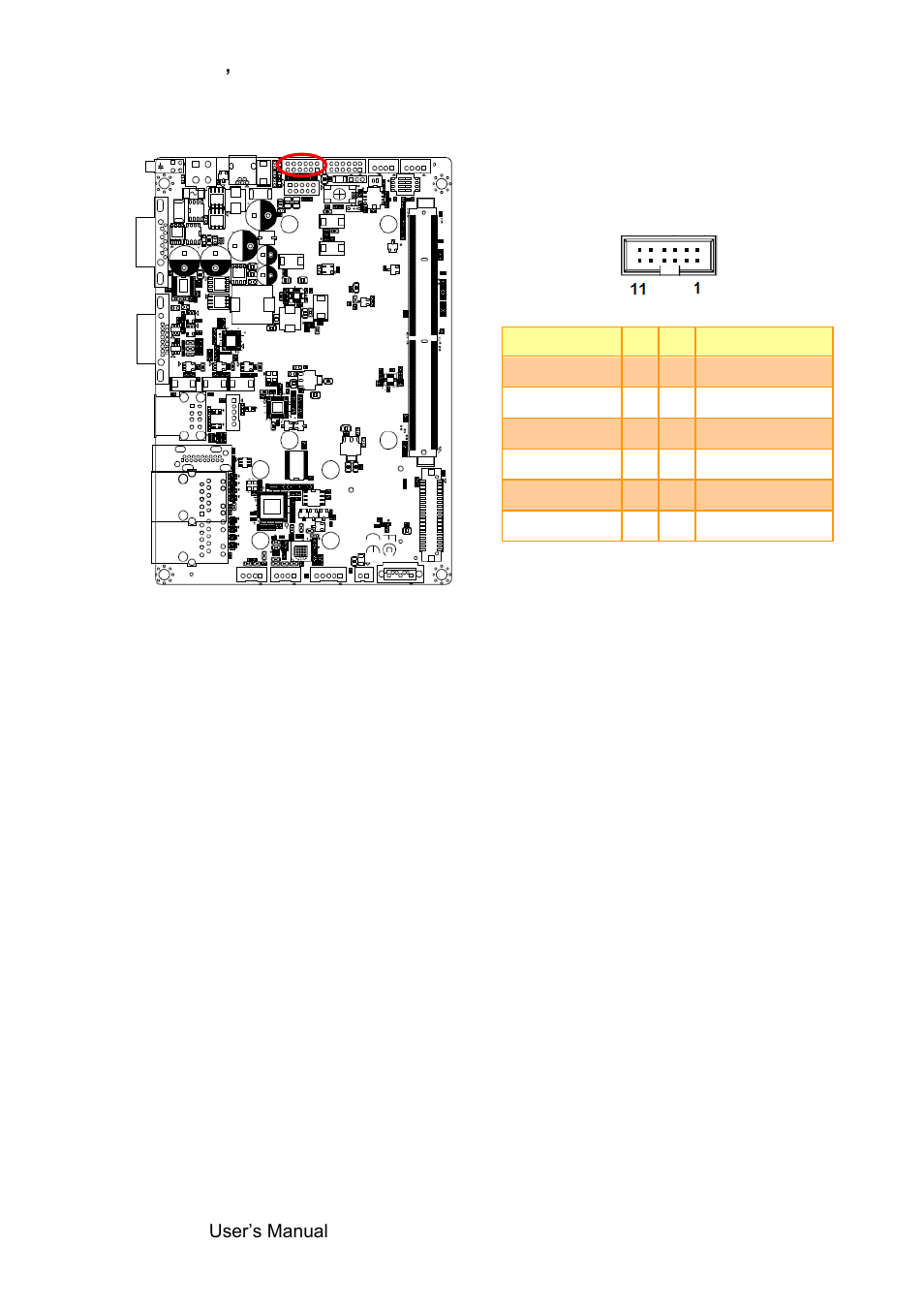 Serial port 2 connector (jcom2) | Avalue REV-SA01 User Manual | Page 22 / 43