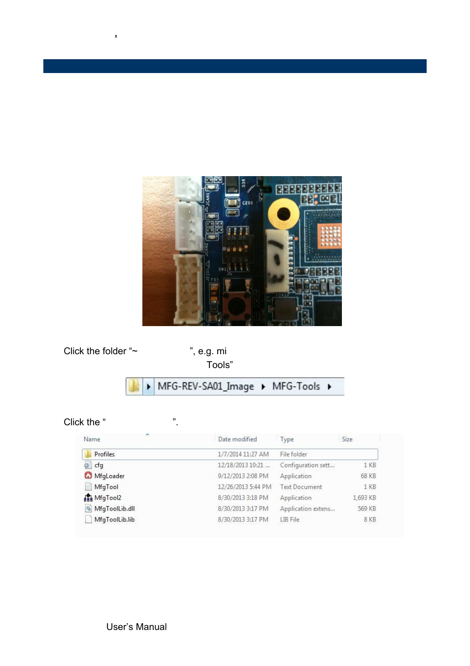 Use mfgtool to flash ubuntu into onboard emmc | Avalue REV-SA01 User Manual | Page 26 / 43