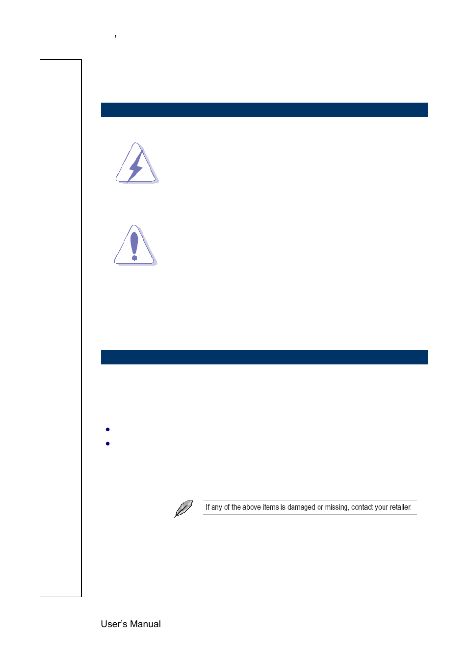 Getting started, Safety precautions, Packing list | Avalue REV-SA01 User Manual | Page 4 / 43