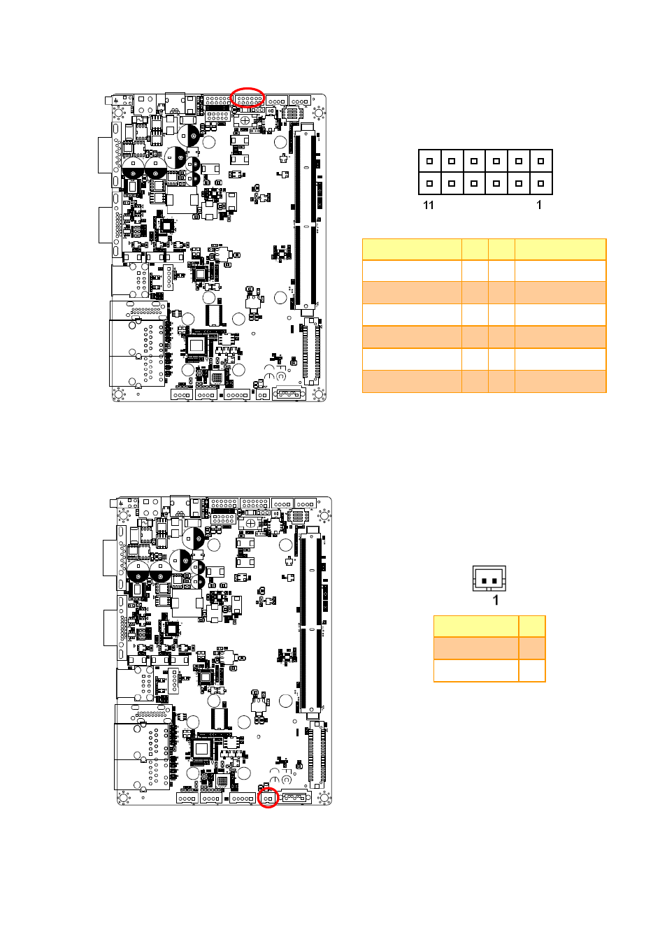 General purpose i/o connector (jdio1), Sata power connector (jspwr1) | Avalue REV-SA01 User Manual | Page 11 / 16