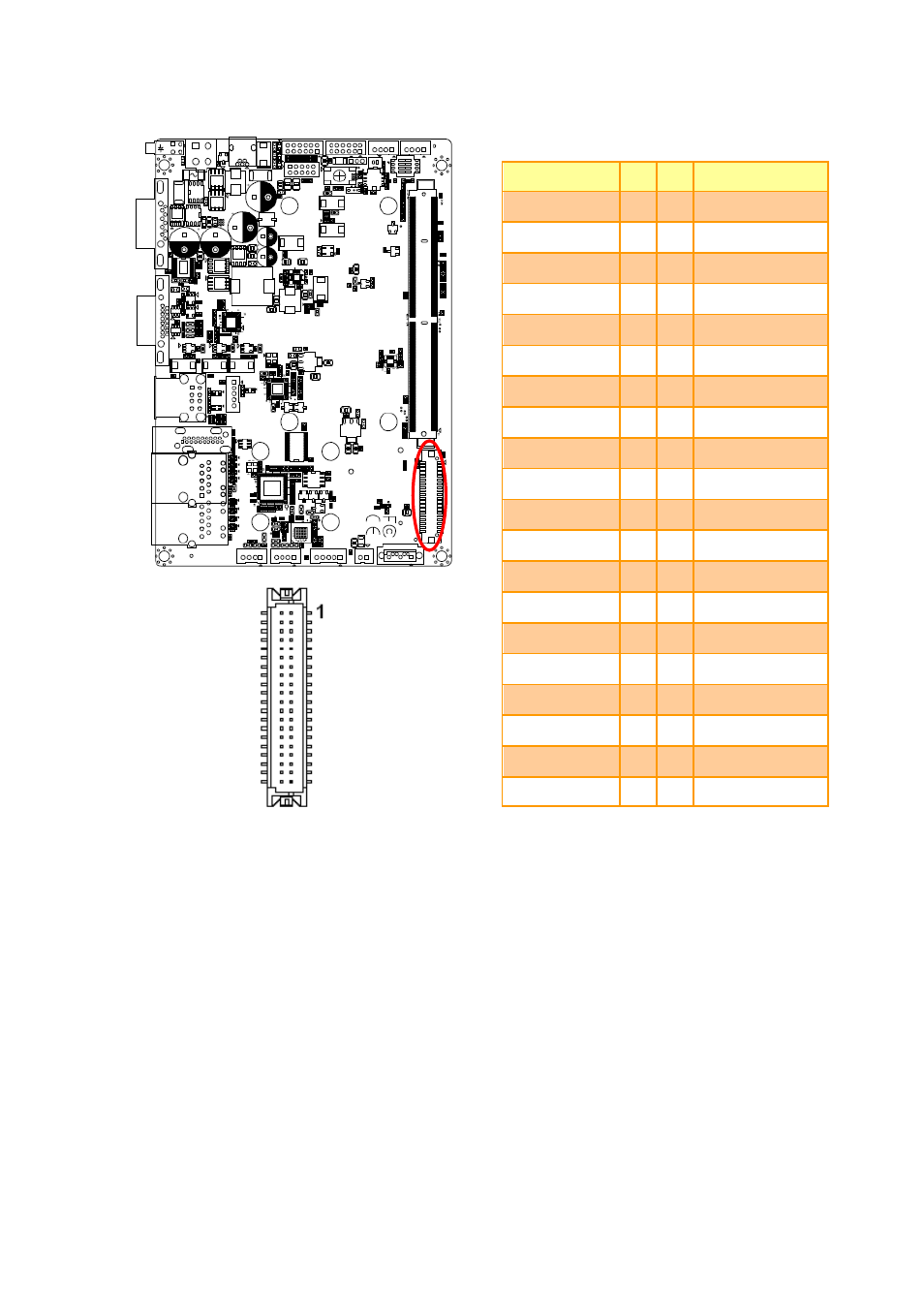 Lvds interface connector (jlvds1) | Avalue REV-SA01 User Manual | Page 12 / 16