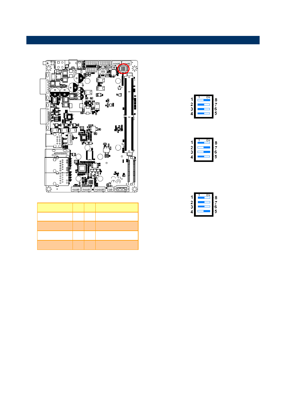 Setting jumpers & connectors, Boot mode selector (sw1), 3 setting jumpers & connectors | Avalue REV-SA01 User Manual | Page 9 / 16