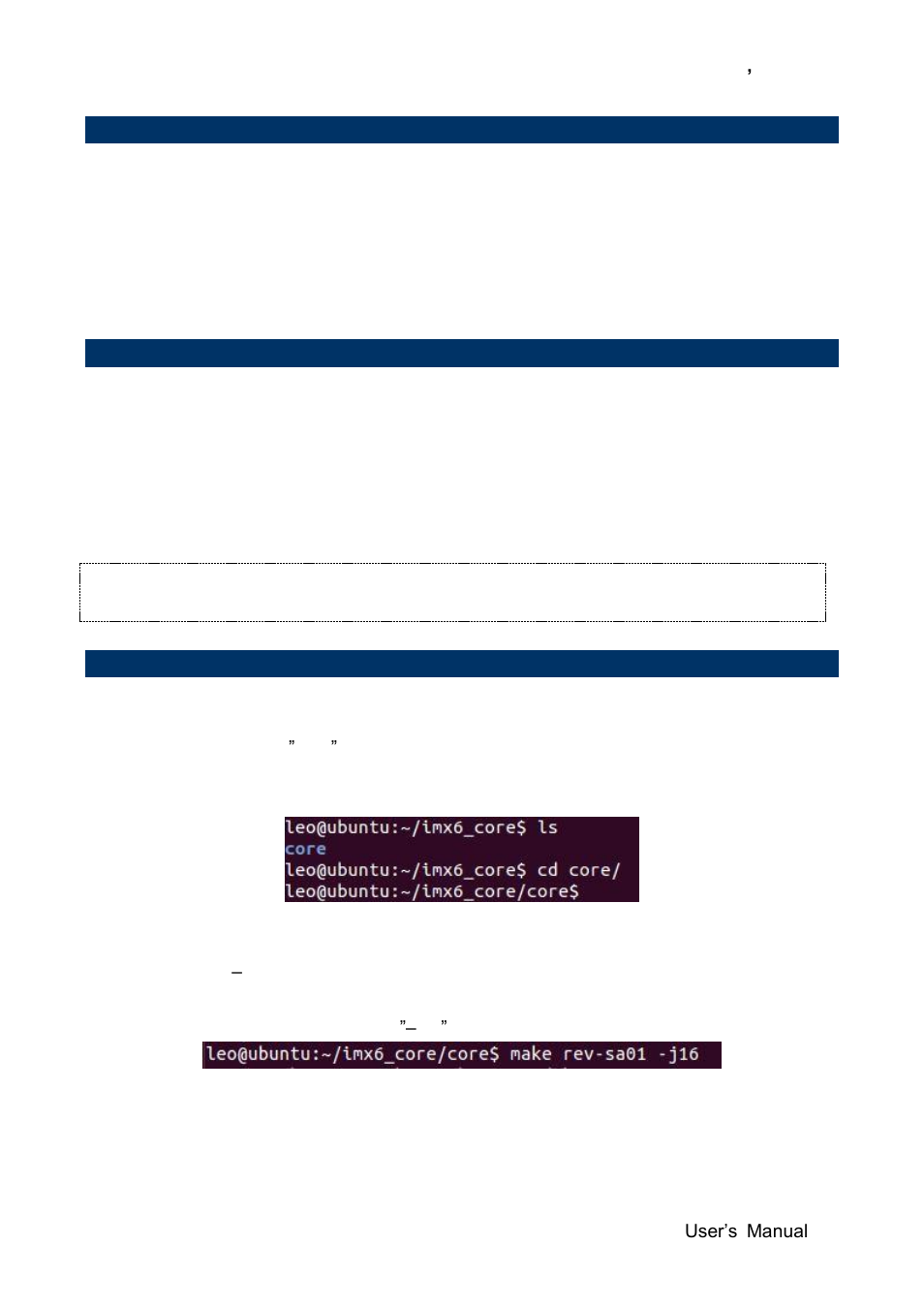 Building up u-boot & kernel image | Avalue SMA-IMX6 User Manual | Page 15 / 33