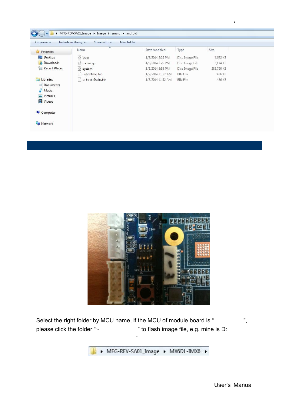 Use mfgtool to flash android into onboard emmc | Avalue SMA-IMX6 User Manual | Page 31 / 33