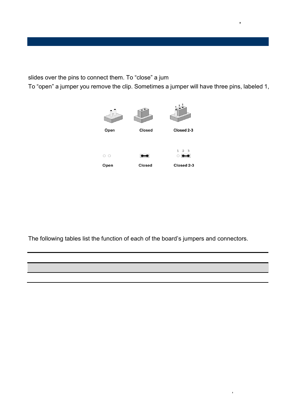 Jumper and connector list | Avalue BFC-10R1 User Manual | Page 15 / 55