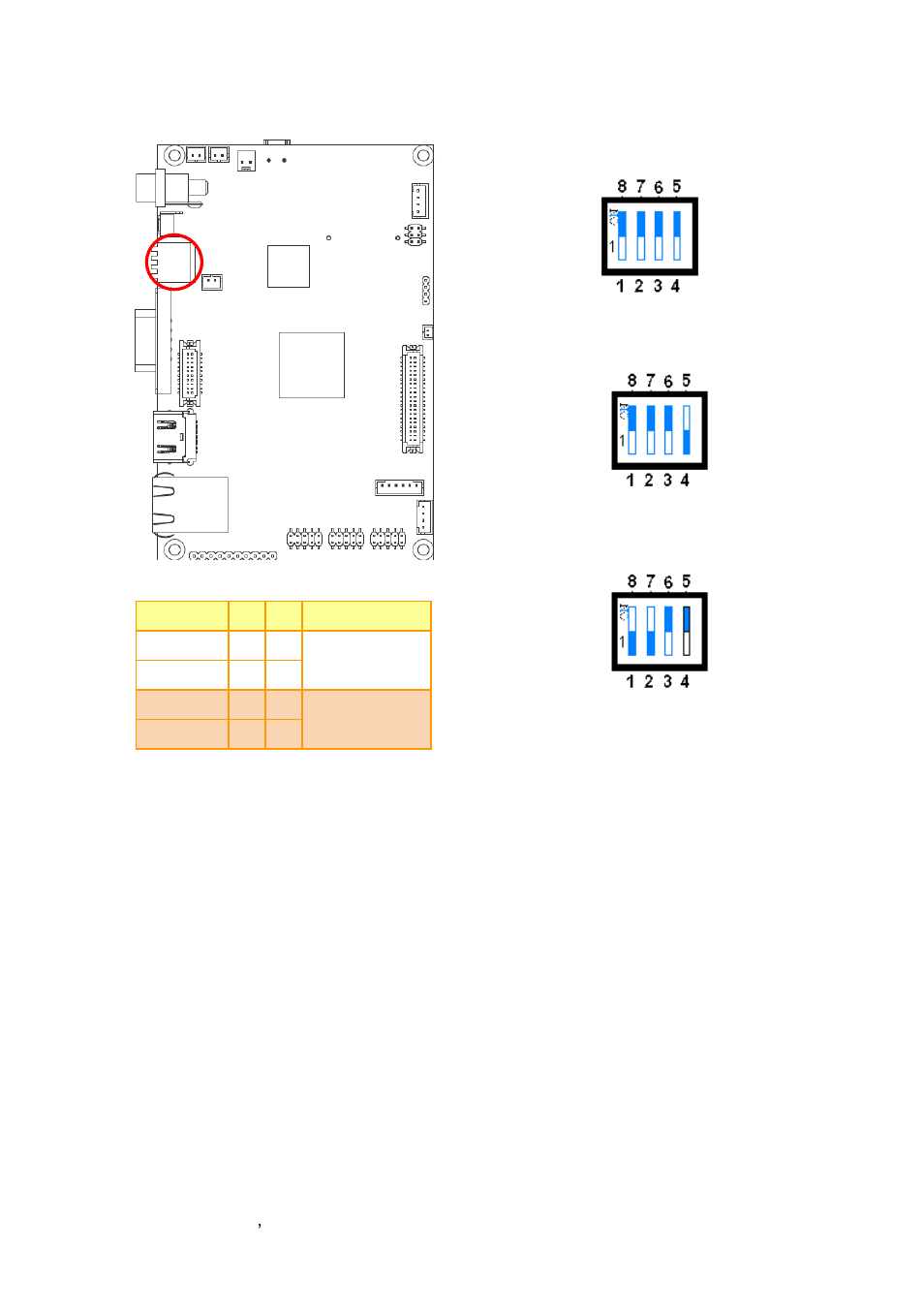 Boot mode selector (sw2) | Avalue BFC-10R1 User Manual | Page 18 / 55