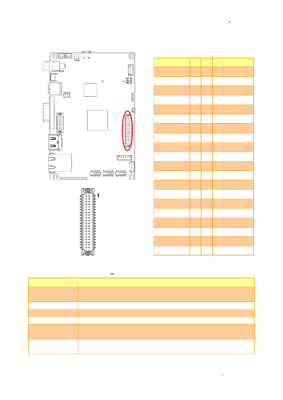 Ttl panel connector (cn3), Signal description, Tft panel connector (cn3) | 1 signal description – tft panel connector (cn3) | Avalue BFC-10R1 User Manual | Page 19 / 55