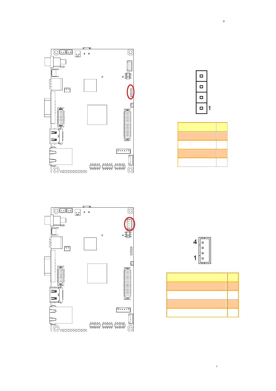 Touch panel connector (cn10), Speaker_l/r connector (cn12) | Avalue BFC-10R1 User Manual | Page 21 / 55