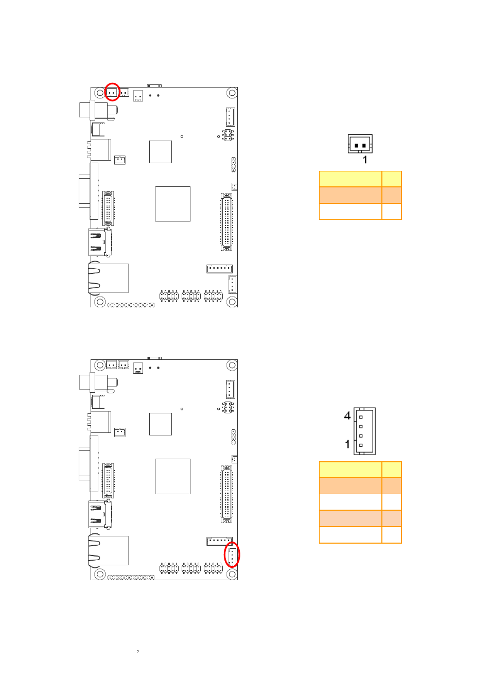 Power on led connector (cn27), I2c connector (cn28) | Avalue BFC-10R1 User Manual | Page 24 / 55