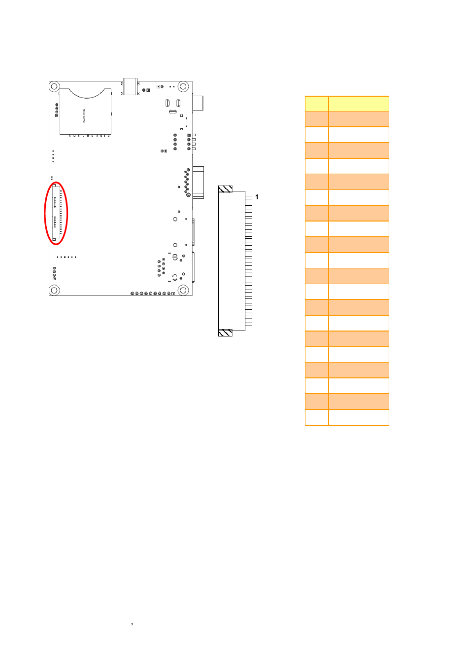 Lvds interface connector (jlvds1) | Avalue BFC-10R1 User Manual | Page 26 / 55
