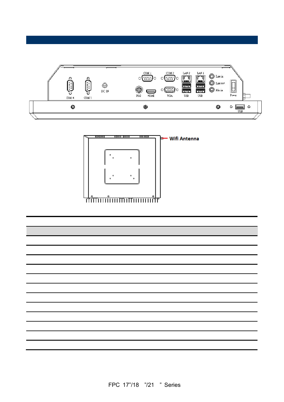 4 system overview | Avalue FPC-1707 User Manual | Page 5 / 12