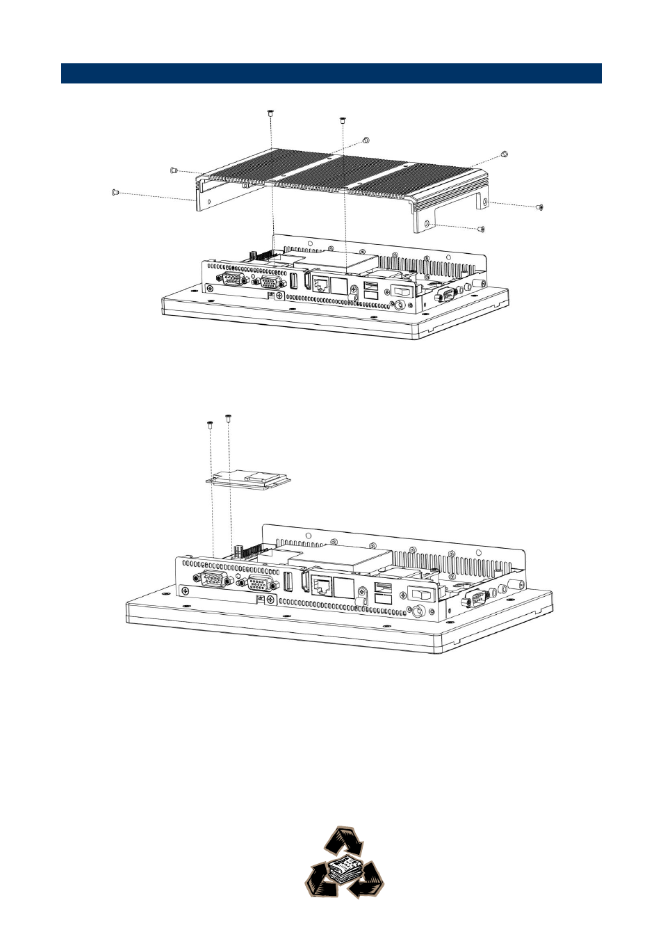 3 installing pcie device (bfc-10w7) | Avalue BFC-10W7 User Manual | Page 12 / 12