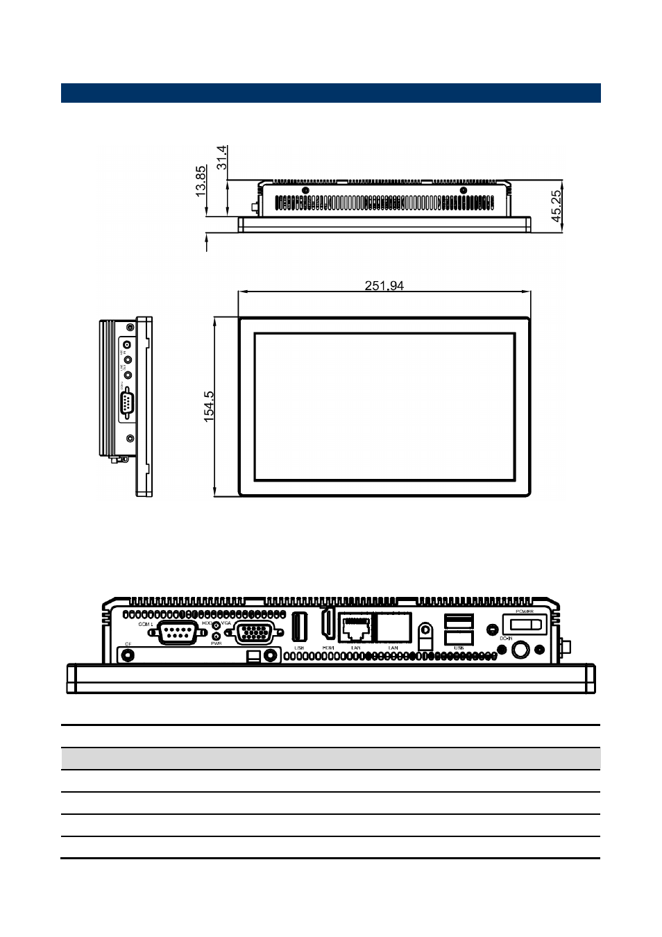 4 system overview | Avalue BFC-10W7 User Manual | Page 5 / 12