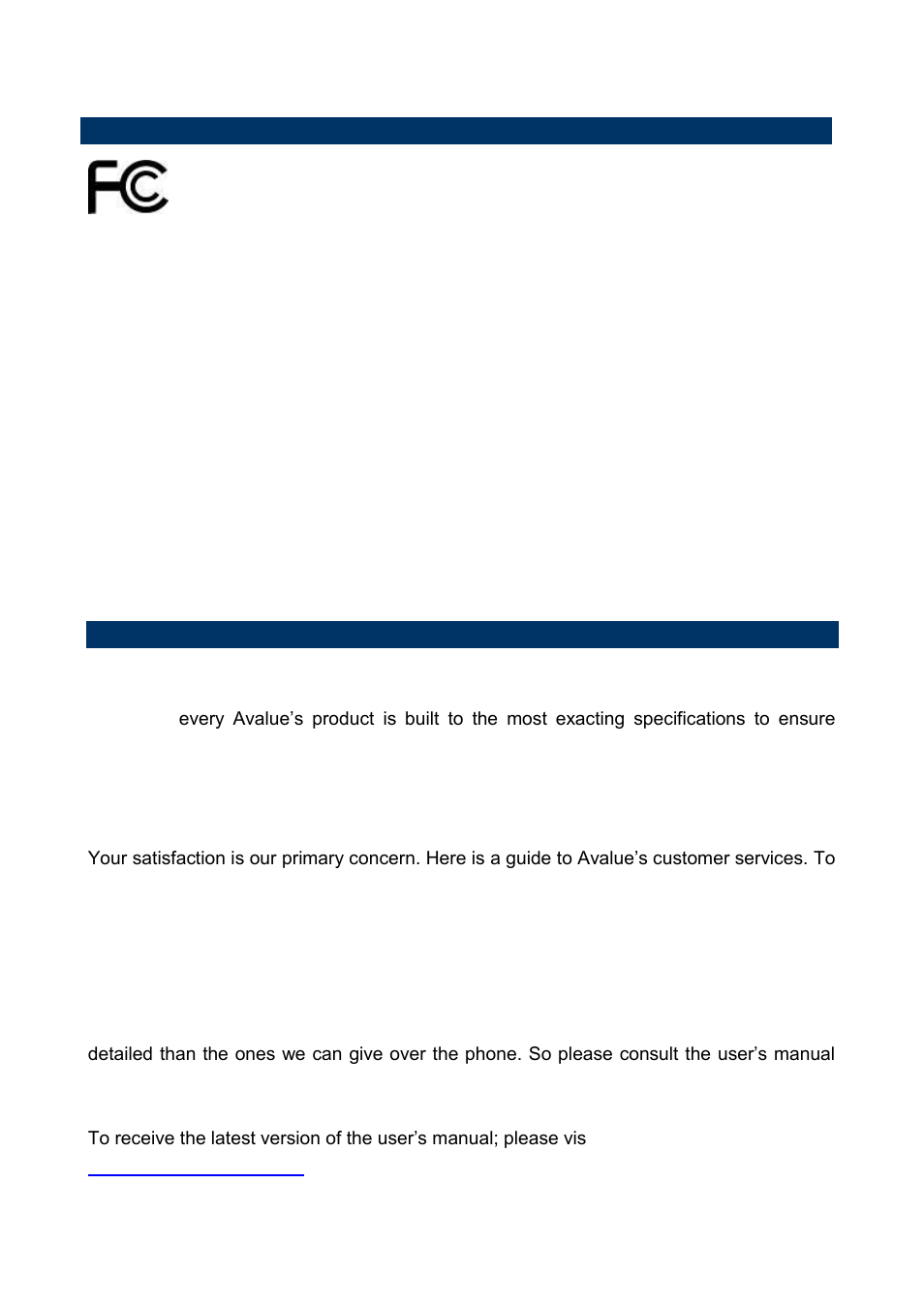 Avalue SPC-22W7 User Manual | Page 2 / 8