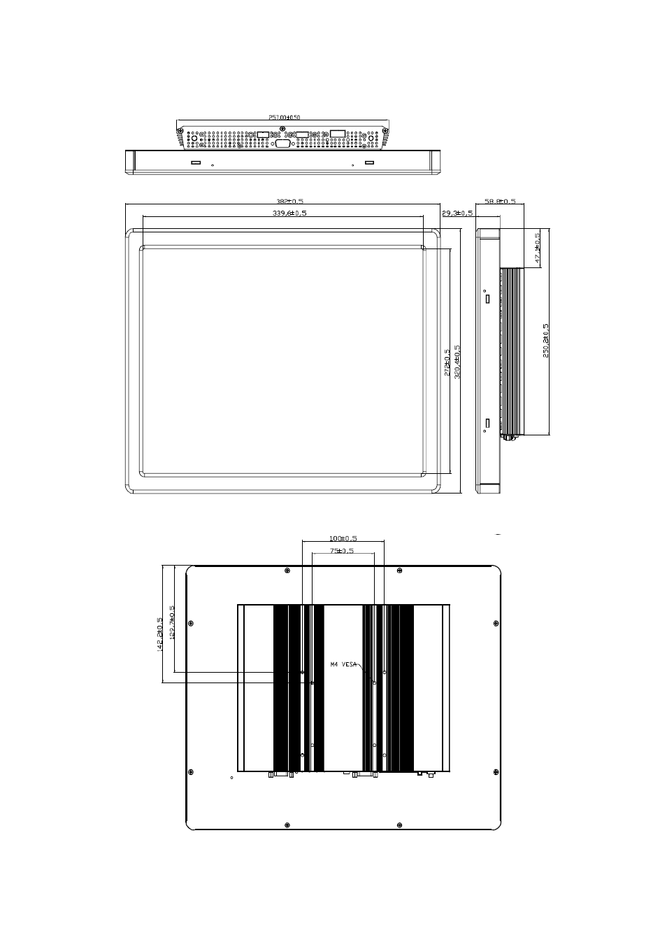 Lpc-1709 front and rear side | Avalue LPC-1009 User Manual | Page 15 / 24