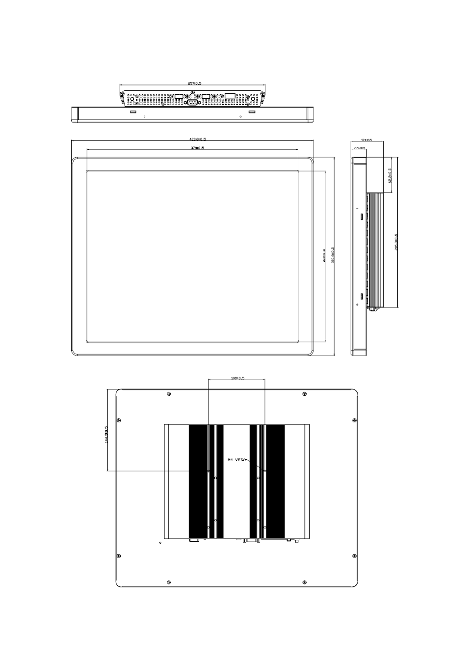 Lpc-1909 front and rear side | Avalue LPC-1009 User Manual | Page 16 / 24